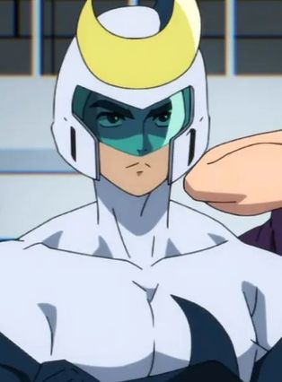  三日月フトマユゲの画像