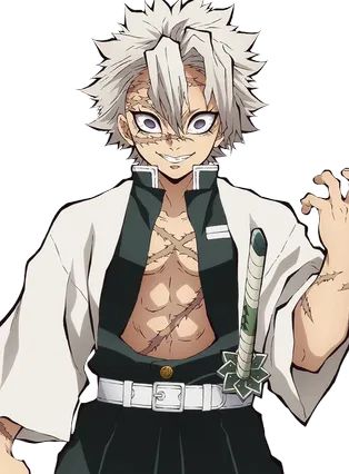Gambar Sanemi Shinazugawa
