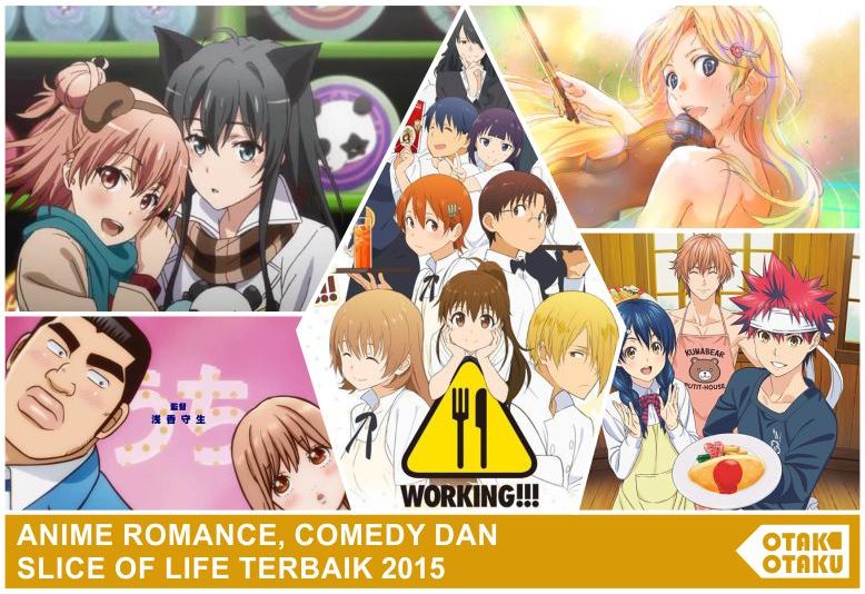 Gambar Anime Romance, Comedy dan Slice of Life Terbaik 2015