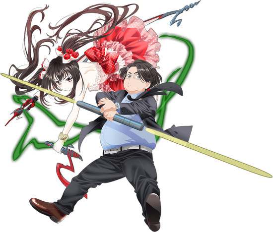 Tim Sword: Komatsu Mikako sebagai Kodama (kiri) dan Sugita Tomokazu sebagai Hibiki (kanan)