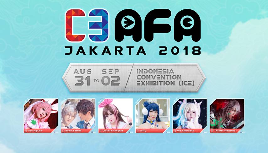 6 Celebrity Cosplayers Bersiap Hadir di C3AFA Jakarta 2018の画像