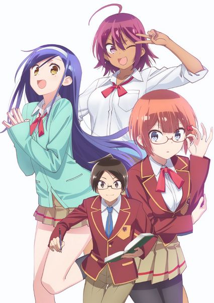 Visual pertama anime Bokutachi wa Benkyou ga Dekinai