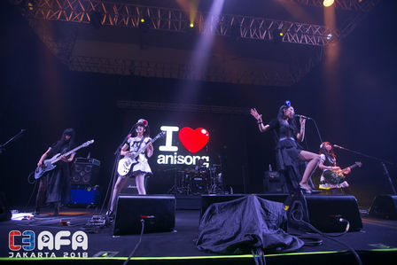 BAND-MAID di I Love Anisong Concert C3AFA 2018 Jakarta