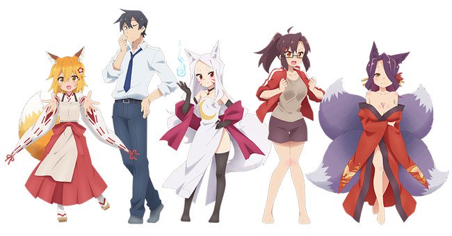 Daftar karakter anime Sewayaki Kitsune no Senko-san