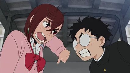 Anime Dandadan: Momo Ayase dan Ken Takamura (Okarun)